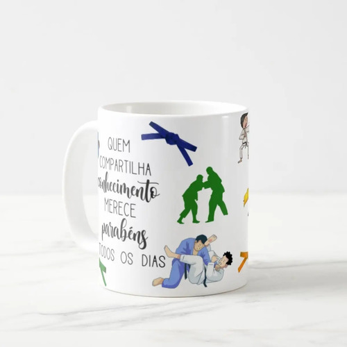 Caneca Presente Dia Dos Professores Professor De Judô