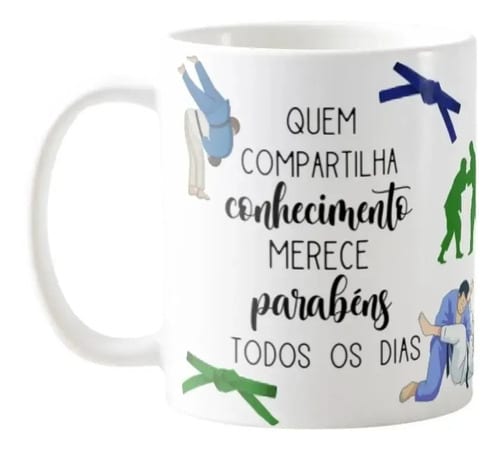 Caneca Presente Dia Dos Professores Professor De Judô - Dia dos Professores (Judô)