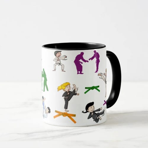 Caneca Artes Marciais Presente Dia dos Professores Sensei