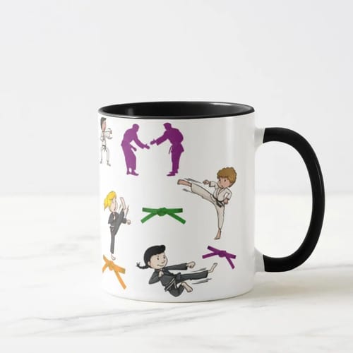 Caneca Artes Marciais Presente Dia dos Professores Sensei