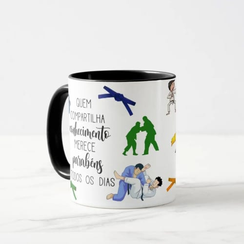 Caneca Artes Marciais Presente Dia dos Professores Sensei
