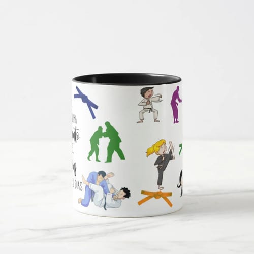 Caneca Artes Marciais Presente Dia dos Professores Sensei