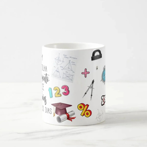 Caneca Presente Dia Dos Professores Professora De Matemática