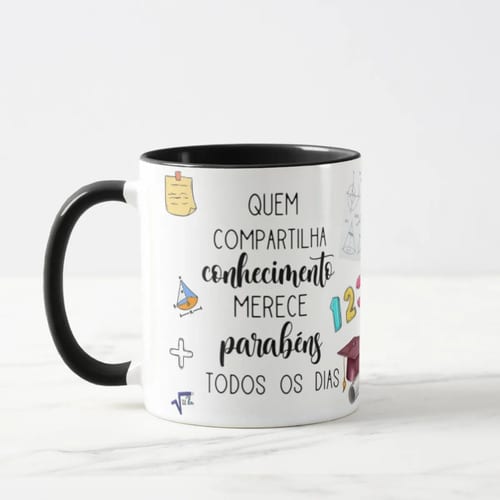 Caneca Presente Dia Dos Professores Professor De Matemática