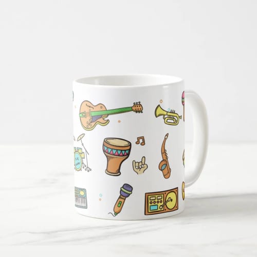Caneca Presente Dia Dos Professores Musicalização Infantil