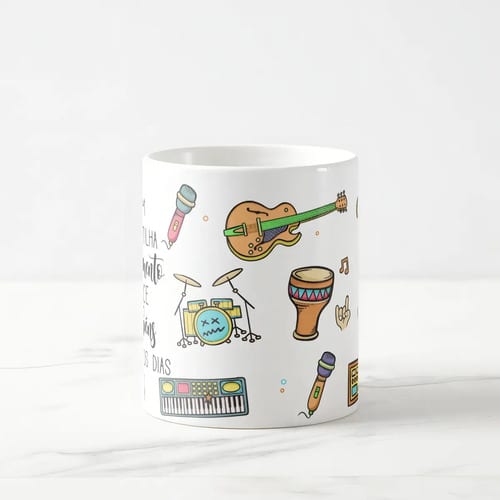 Caneca Presente Dia Dos Professores Musicalização Infantil