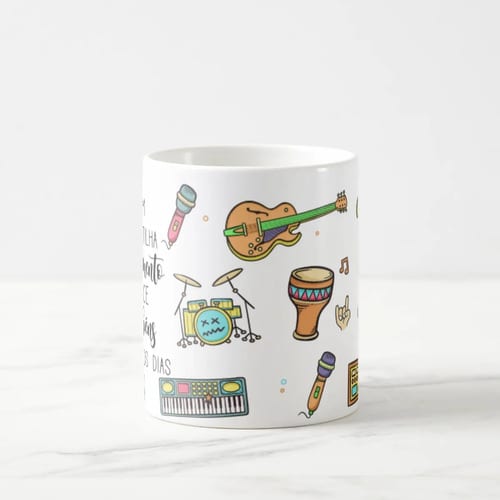 Caneca Presente Dia Dos Professores Musicalização Infantil