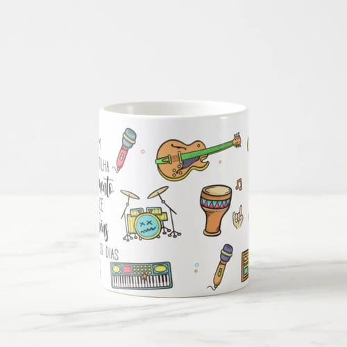 Caneca Presente Dia Dos Professores Musicalização Infantil