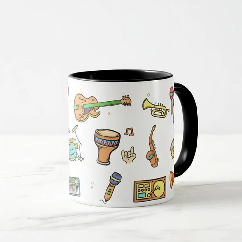 Caneca Presente Dia Dos Professores Professor De Música