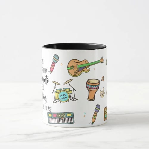 Caneca Presente Dia Dos Professores Professor De Música