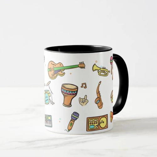 Caneca Presente Dia Dos Professores Professor De Música
