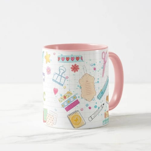 Caneca Presente Dia das Professoras Educação Artística Artes