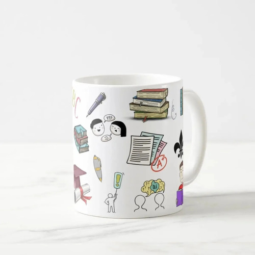 Caneca Presente Dia Dos Professores Língua Portuguesa