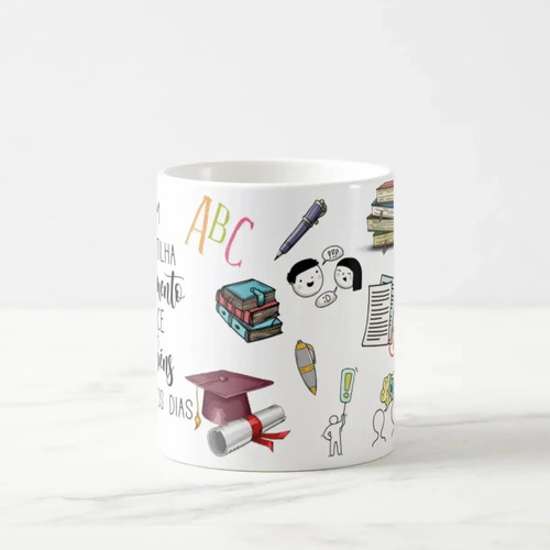 Caneca Presente Dia Dos Professores Língua Portuguesa