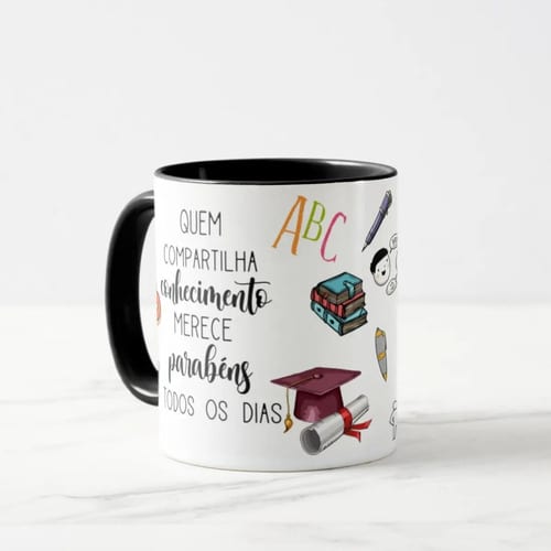 Caneca Presente Dia dos Professores Professora de Português