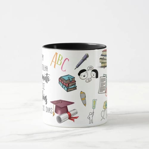 Caneca Presente Dia dos Professores Professora de Português