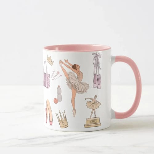 Caneca Presente Dia Dos Professores Professora Ballet Balé