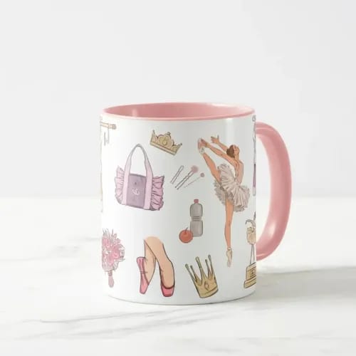 Caneca Presente Dia Dos Professores Professora Ballet Balé