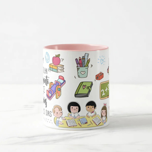 Caneca Presente Dia Dos Professores Professora Infantil Pré