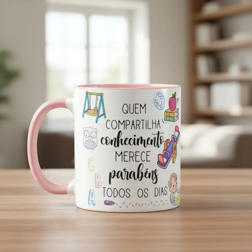 Caneca Presente Dia Dos Professores Professora Infantil Pré