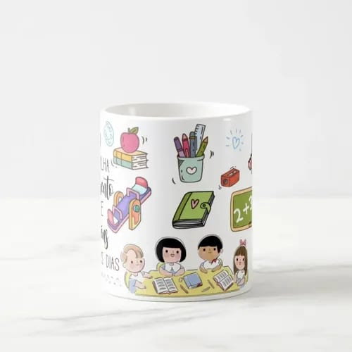 Caneca Presente Dia Dos Professores Professora Pré Escola