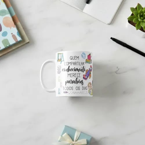 Caneca Presente Dia Dos Professores Professora Pré Escola