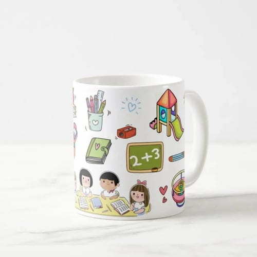 Caneca Presente Dia Dos Professores Professora Pré Escola