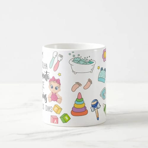 Caneca Presente Dia Dos Professores Para Professora Creche