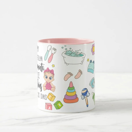 Caneca Presente Dia Dos Professores Para Professora Berçário