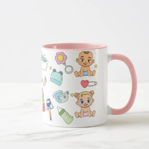 Caneca Presente Dia Dos Professores Para Professora Berçário