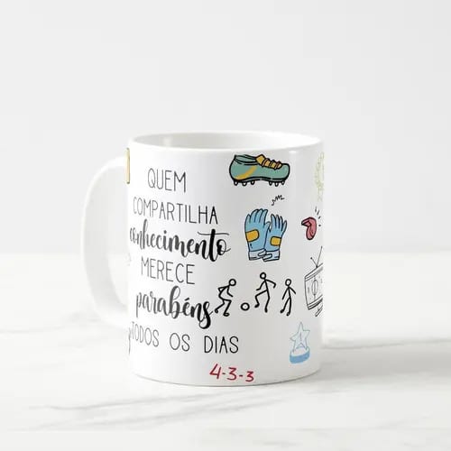 Caneca Presente Dia Dos Professores Professor De Futebol