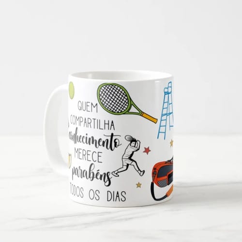 Caneca Presente Dia Dos Professores Professor De Tênis