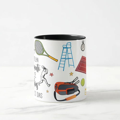 Caneca Presente Dia Dos Professores Professora De Tênis