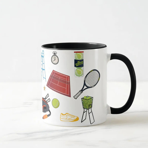 Caneca Presente Dia Dos Professores Professora De Tênis
