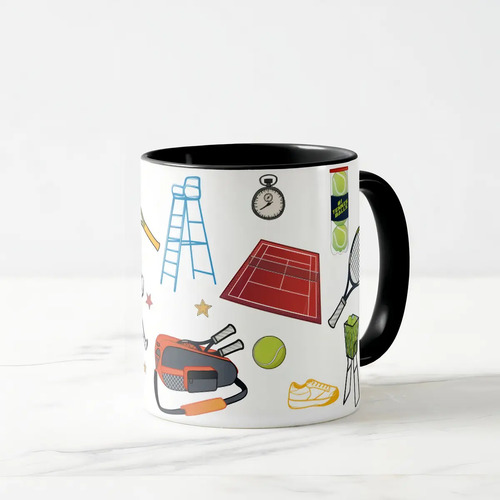 Caneca Presente Dia Dos Professores Professora De Tênis