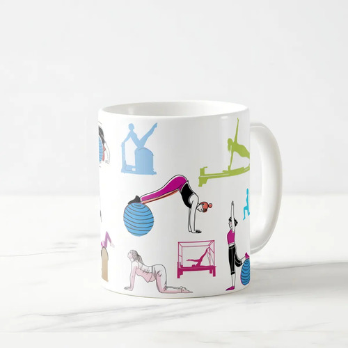 Caneca Presente Dia Dos Professores Professora De Pilates