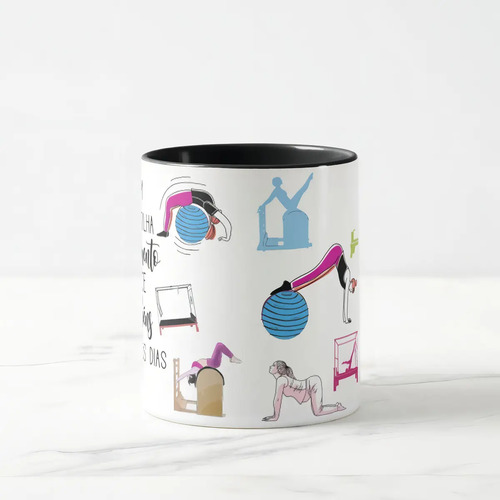 Caneca Presente Dia Dos Professores Fisioterapeuta Pilates
