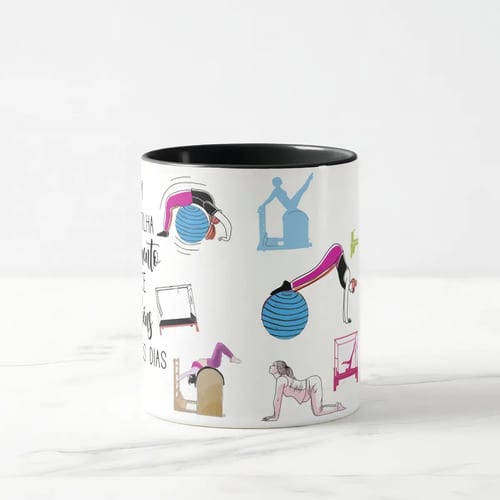 Caneca Presente Dia Dos Professores Fisioterapeuta Pilates