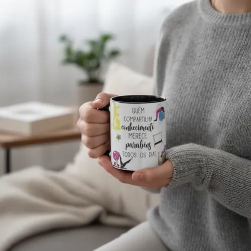 Caneca Presente Dia Dos Professores Fisioterapeuta Pilates