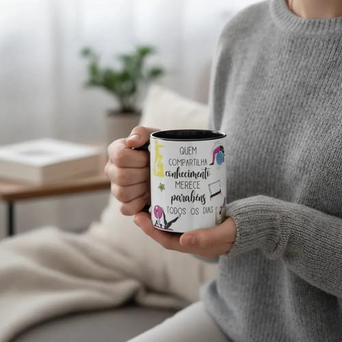 Caneca Presente Dia Dos Professores Fisioterapeuta Pilates