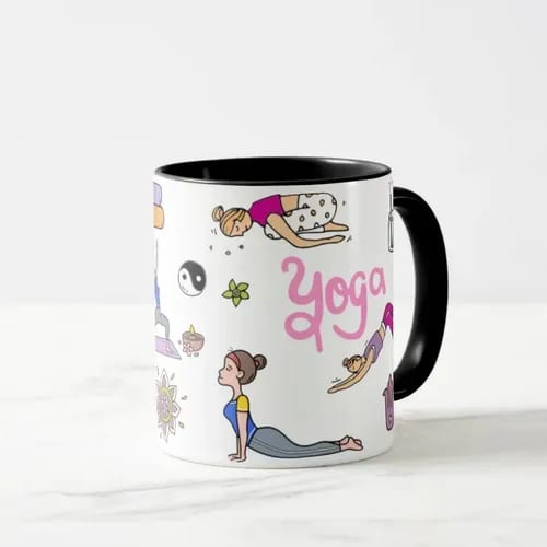 Caneca Presente Dia Dos Professores Instrutores Em Yôga