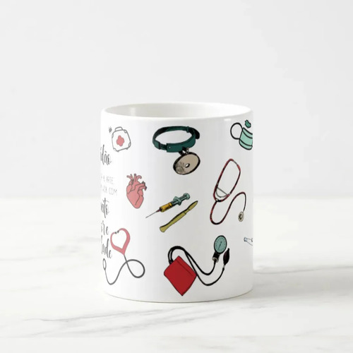 Caneca Personalizada Medicina Presente Agradecimento Médicos