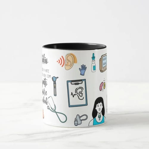 Caneca Presente Médico Medicina Otorrinolaringologia
