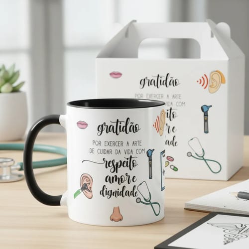 Caneca Presente Médico Medicina Otorrinolaringologia