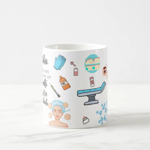 Caneca Presente Criativo Medicina Formatura Dermatologista