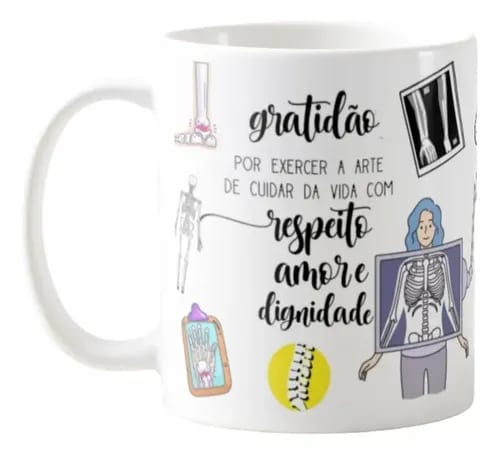 Caneca Personalizada Presente Formatura Medicina Ortopedista