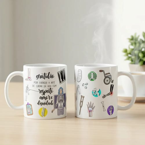 Caneca Personalizada Presente Formatura Medicina Ortopedista - Profissões (Médico(a))