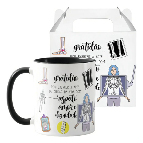 Caneca Presente Criativo Medicina Médico Ortopedista - Profissões (Médico(a))