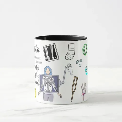 Caneca Presente Criativo Medicina Médico Ortopedista