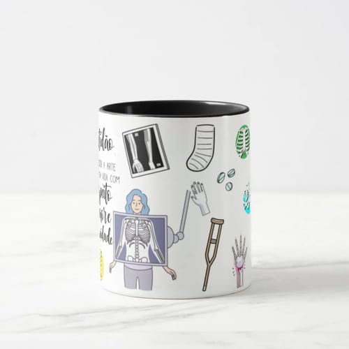 Caneca Presente Criativo Medicina Médico Ortopedista